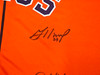 Houston Astros 2022 World Series Champion Autographed Orange Nike Jersey Size XXL With 14 Signatures Including Jose Altuve & Yordan Alvarez Beckett BAS Witness Stock #220890