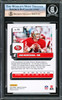 Joe Montana Autographed 2022 Donruss Card #23 San Francisco 49ers Beckett BAS Stock #221203