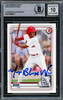 Masyn Winn Autographed 2020 Bowman Draft Rookie Card #BD-59 St. Louis Cardinals Full Name Auto Grade Gem Mint 10 Beckett BAS Stock #221314