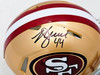 Kyle Juszczyk Autographed San Francisco 49ers Gold Speed Mini Helmet Beckett BAS Witness Stock #221282