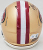Kyle Juszczyk Autographed San Francisco 49ers Gold Speed Mini Helmet Beckett BAS Witness Stock #221282