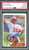 Joe Montana Autographed 1981 Topps Rookie Card #216 San Francisco 49ers PSA 5 Auto Grade Mint 9 PSA/DNA #77941038