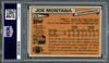 Joe Montana Autographed 1981 Topps Rookie Card #216 San Francisco 49ers PSA 4 Auto Grade Gem Mint 10 PSA/DNA #77941036