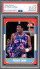 Patrick Ewing Autographed 1986-87 Fleer Rookie Card #32 New York Knicks PSA 6 Auto Grade Gem Mint 10 PSA/DNA #76568886