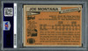 Joe Montana Autographed 1981 Topps Rookie Card #216 San Francisco 49ers PSA 7 Auto Grade Gem Mint 10 PSA/DNA #77941093
