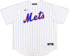 New York Mets Francisco Alvarez Autographed White Nike Jersey Size XL Beckett BAS Witness Stock #221298