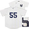New York Yankees Hideki Matsui Autographed White Nike Jersey Size L Beckett BAS Witness Stock #221335