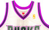 Milwaukee Bucks Ray Allen Autographed White Authentic Mitchell & Ness 1996-97 Ray Allen HWC Swingman Jersey Size XL Beckett BAS Witness Stock #221294