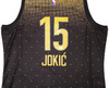Denver Nuggets Nikola Jokic Autographed Black Authentic Mitchell & Ness HWC Swingman 2016 All Star Game World Jersey Size XL JSA Stock #221502