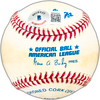 Paul Blair Autographed Official AL Baseball New York Yankees, Baltimore Orioles Beckett BAS #BK44418