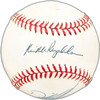 Dwight "Doc" Gooden & Kevin McReynolds Autographed Official League Baseball New York Mets Beckett BAS #BK44332