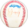 Ken Griffey Jr., Sr. & Dave Valle Autographed Official AL Baseball Seattle Mariners Vintage Signature Beckett BAS #AC94129