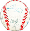 1988 World Series Champion Los Angeles Dodgers Team Signed Autographed Official Dodgers Logo Baseball With 25 Signatures Including Tommy Lasorda & Don Sutton Beckett BAS #AB08814