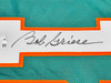 Miami Dolphins Bob Griese Autographed Teal Jersey Beckett BAS Witness Stock #222015