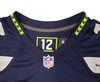 Seattle Seahawks Tyler Lockett Autographed Blue Nike On Field Jersey Size L Large MCS Holo Stock #222045