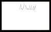 Carl Hubbell Autographed 3x5 Index Card New York Giants SKU #222498