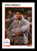 Wes Unseld Autographed 1991-92 Hoops Card #247 Washington Bullets (Back Damage) SKU #222203