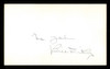 Bill Dickey Autographed 3x5 Index Card New York Yankees "To John" SKU #222492