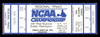 1993 NCAA Basketball Tournament West Regional Finals Unsigned Full Ticket Michigan (Creases) SKU #222649