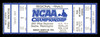 1993 NCAA Basketball Tournament West Regional Finals Unsigned Full Ticket Michigan SKU #222615