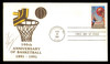 John Thompson Autographed 1991 100th Anniversary First Day Cover Georgetown SKU #222261