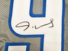Detroit Lions Jameson Williams Autographed Gray Jersey Beckett BAS Witness Stock #222792