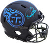 Derrick Henry Autographed Tennessee Titans Eclipse Black Full Size Authentic Speed Helmet Beckett BAS Witness Stock #222793