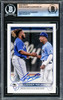 Vladimir Guerrero Jr. Autographed 2022 Topps Card #329 Toronto Blue Jays Beckett BAS #16340757