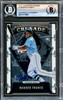 Wander Franco Autographed 2022 Panini Chronicles Crusade Rookie Card #1 Tampa Bay Rays Beckett BAS #16175880