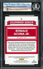 Ronald Acuna Jr. Autographed 2022 Donruss Diamond Kings Card #16 Atlanta Braves Beckett BAS #16175310