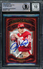 Joe Montana Autographed 2020 Donruss Card #LF-JM San Francisco 49ers Auto Grade Gem Mint 10 Beckett BAS #16171184