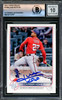 Juan Soto Autographed 2022 Topps Update Card #US68 New York Yankees Auto Grade Gem Mint 10 Beckett BAS #16172747