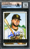 Fernando Tatis Jr. Autographed 2020 Topps Gallery National Baseball Card Day Card #GP-3 San Diego Padres Auto Grade Gem Mint 10 Beckett BAS #16173073