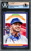 Fernando Tatis Jr. Autographed 2020 Donruss Diamond Kings Card #1 San Diego Padres Beckett BAS #16177974