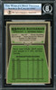 Buck Buchanan Autographed 1975 Topps Card #16 Kansas City Chiefs Beckett BAS #16175454