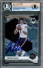 Justin Fields Autographed 2021 Panini Mosaic Rookie Card #304 Chicago Bears Beckett BAS #16175734