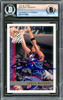 Tracy McGrady Autographed 1997-98 Topps Rookie Card #125 Toronto Raptors Beckett BAS #16176456