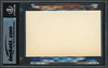 Sandy Koufax Autographed 3x5 Index Card Los Angeles Dodgers Beckett BAS #16178886