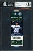 Felix Hernandez Autographed August 15th, 2012 Ticket Seattle Mariners "Perfect Game 08-15-12" Perfect Game Beckett BAS #16341129