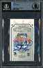 Gary Carter Autographed 1984 All Star Game Ticket Montreal Expos "MVP 1984" Beckett BAS #16178907
