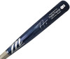 Freddie Freeman Autographed Blue & Grey Marucci Player Model Baseball Bat Los Angeles Dodgers Beckett BAS Witness Stock #223733