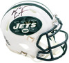 Wayne Chrebet Autographed New York Jets White 98-18 Throwback Speed Mini Helmet Beckett BAS Witness Stock #223738