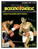 Thomas "The Hitman" Hearns Autographed Boxing Digest Magazine Beckett BAS QR #BK08870