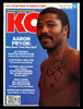 Aaron Pryor Autographed KO Magazine Beckett BAS QR #BK08777