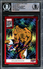 Michael B. Jordan Autographed 2019 Upper Deck Marvel 80th Anniversary Color Spike Card #85 Beckett BAS #16245440