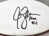 Jim Zorn Autographed Official Seattle Seahawks White Logo Football (Flat) MCS Holo #97792