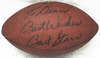 Bart Starr Autographed Official NFL Leather Football Green Bay Packers "To Dean Best Wishes" Beckett BAS #E94054