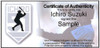 Seattle Mariners Ichiro Suzuki Autographed Framed White Authentic Mitchell & Ness Jersey IS Holo Stock #223782