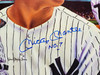 Mickey Mantle Autographed Framed 18x24 Canvas New York Yankees "No. 7" With Artist Signature PSA/DNA #AK00297