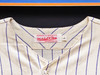 Tom Seaver Autographed Framed Cream Pinstripes Authentic Mitchell & Ness Jersey New York Mets "HOF 92" 100th Anniversary Patch Size L Beckett BAS QR #BK44628